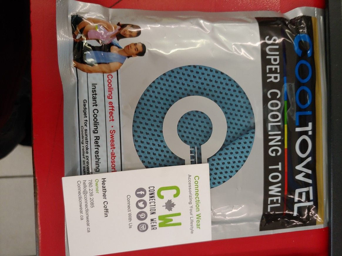 🌬️ CoolTowel – Super Cooling Sports & Workout Towel