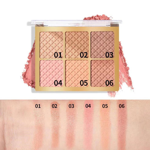 Shade Face Palette | Contour, Blush & Highlight Makeup Kit