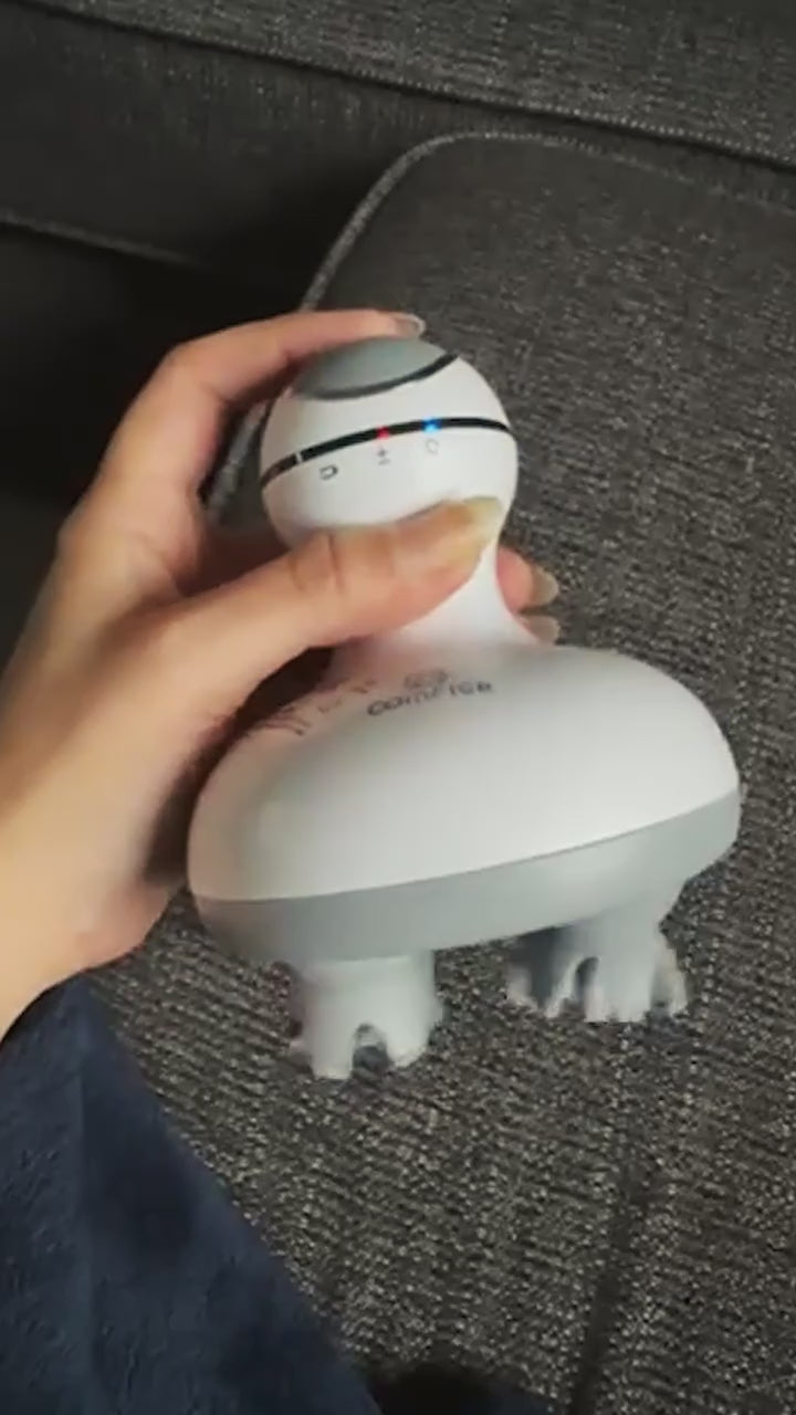 🔥 Electric Scalp & Body Massager – Full Body Relaxation Anywhere